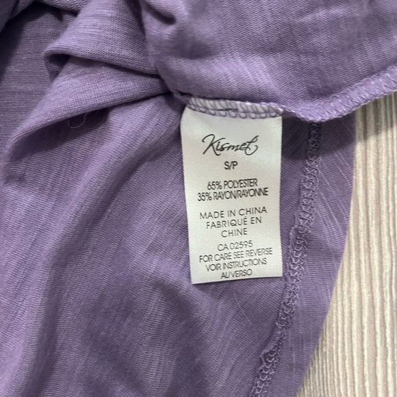 NWOT kismet purple tank top size small - Picture 3 of 5
